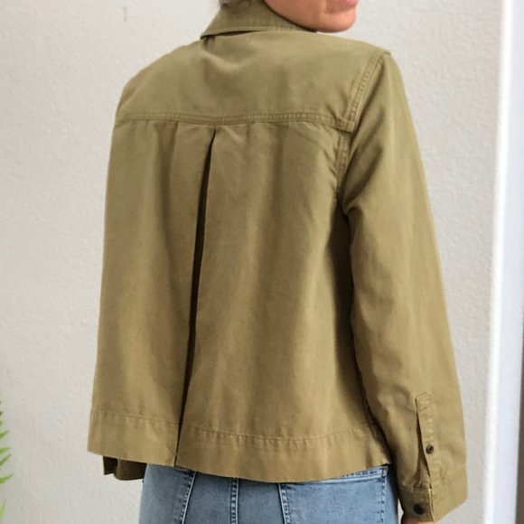 NWOT Madewell Army Swing Jacket sz M - Picture 10 of 16